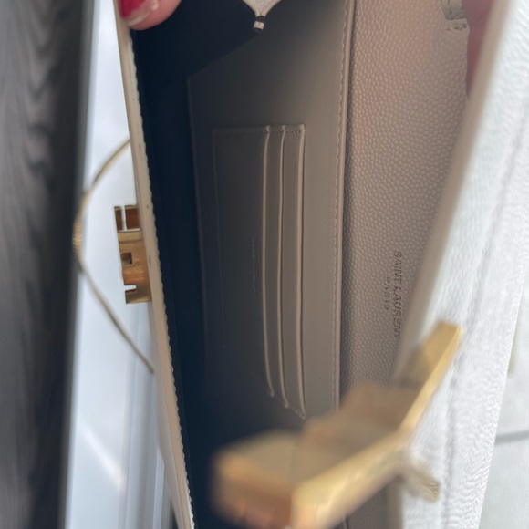 YSL Monogram Leather Chain Bag - Picture 5 of 9